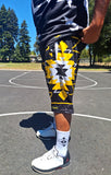 Southwest Black and Yellow Shorts
