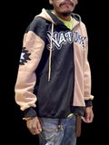 Natives Tan/Black Zip Hoodie