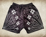 Adult Native Black / White Shorts