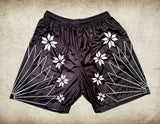 Adult Native Black / White Shorts
