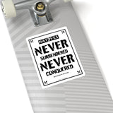 Natives Never Sticker