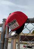 Natives Red and Black Snapback