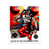 Dance to the Drummers Beat Sticker