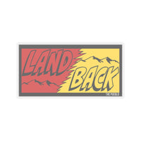 Land Back Sticker