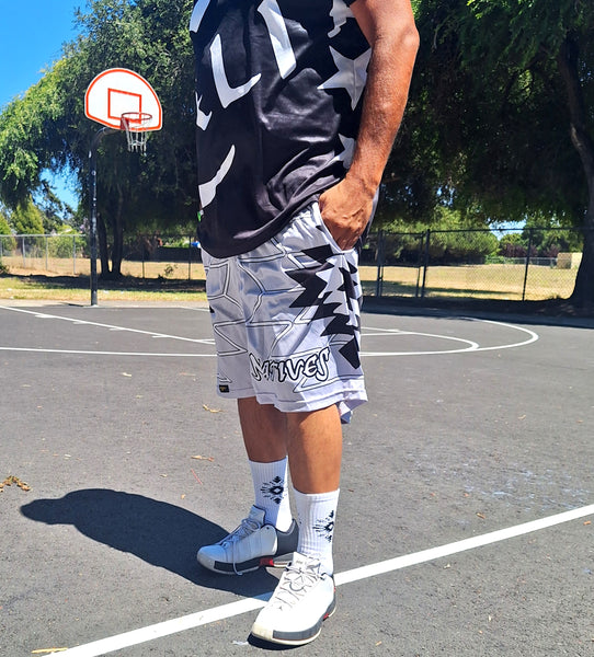 Southwest Grey and Black Shorts