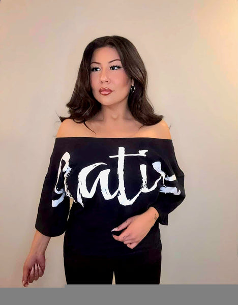 Women's Native Off The Shoulder Top